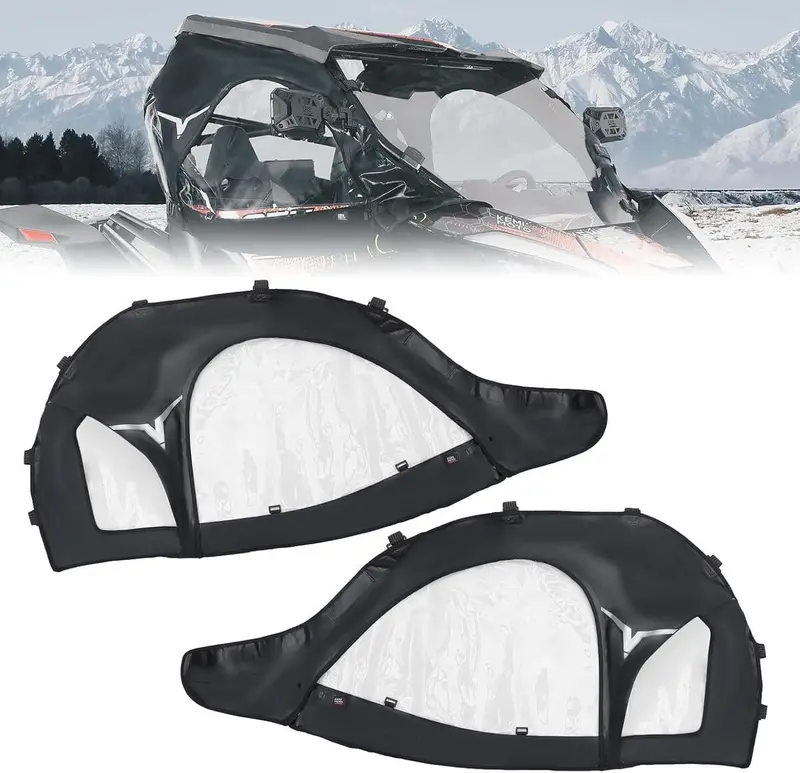 Kemimoto '20-'24 Cf Moto Zforce 950 Upper Windows Sof Cab Enclosure 1