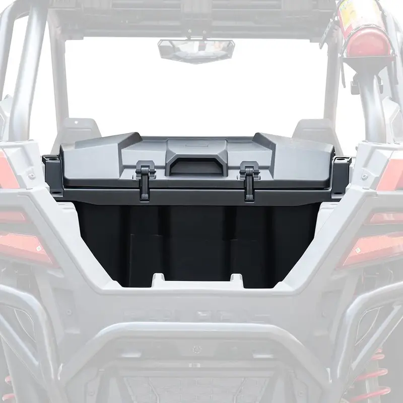 Kemimoto '20-'24 Polaris Rzr Pro Xp 73 Qt Rear Storage Bed Box 1
