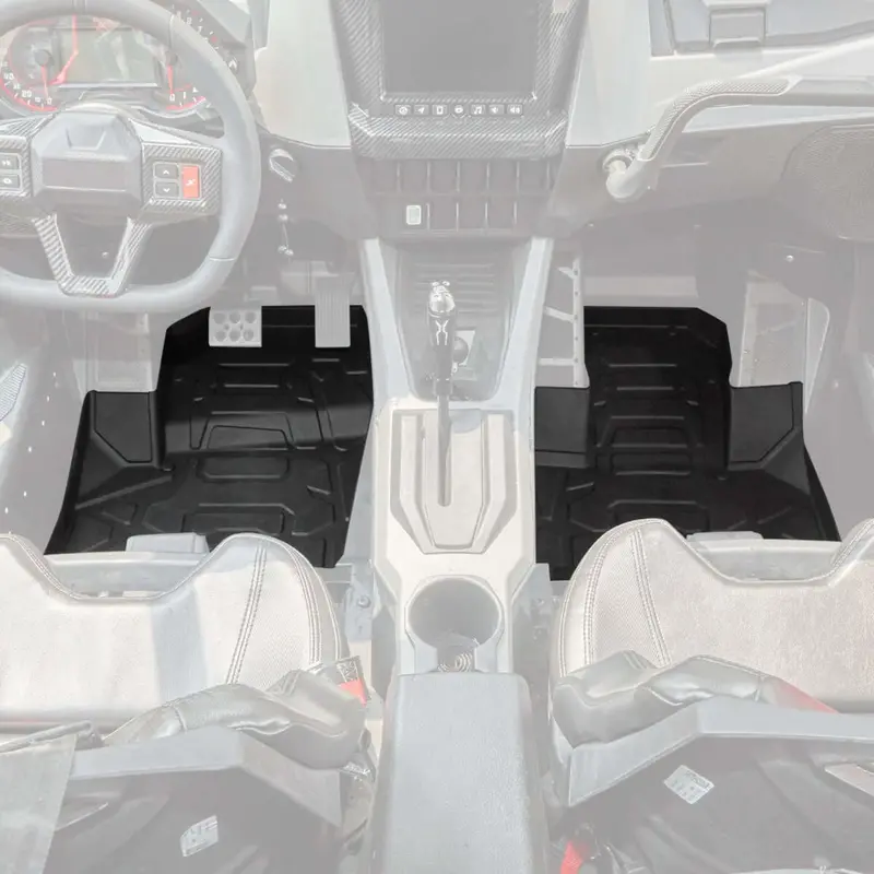 Kemimoto '20-'24 Polaris Rzr Pro Xp Floor Mats Liners 1