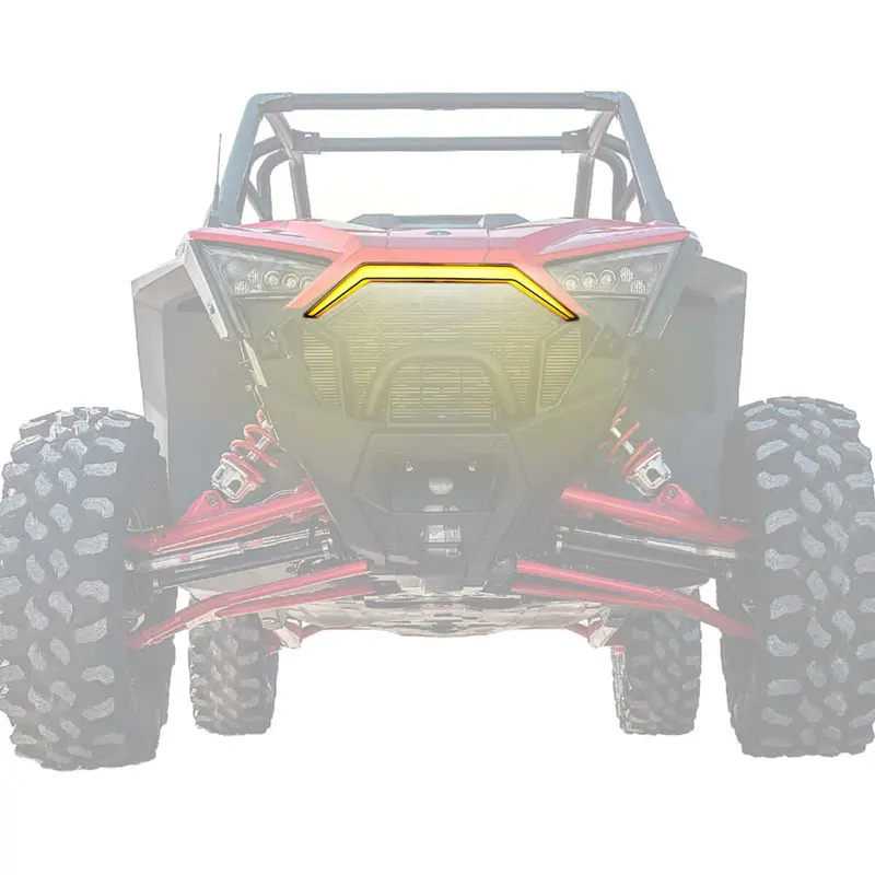 Kemimoto '20-'24 Polaris Rzr Pro Xp Front Accent Light Mustache 2