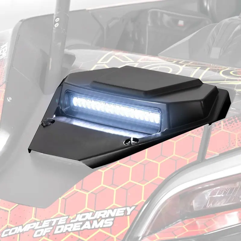 Kemimoto '20+ Cf Moto Zforce 950 Utv Hood Scoop W/ Light 2