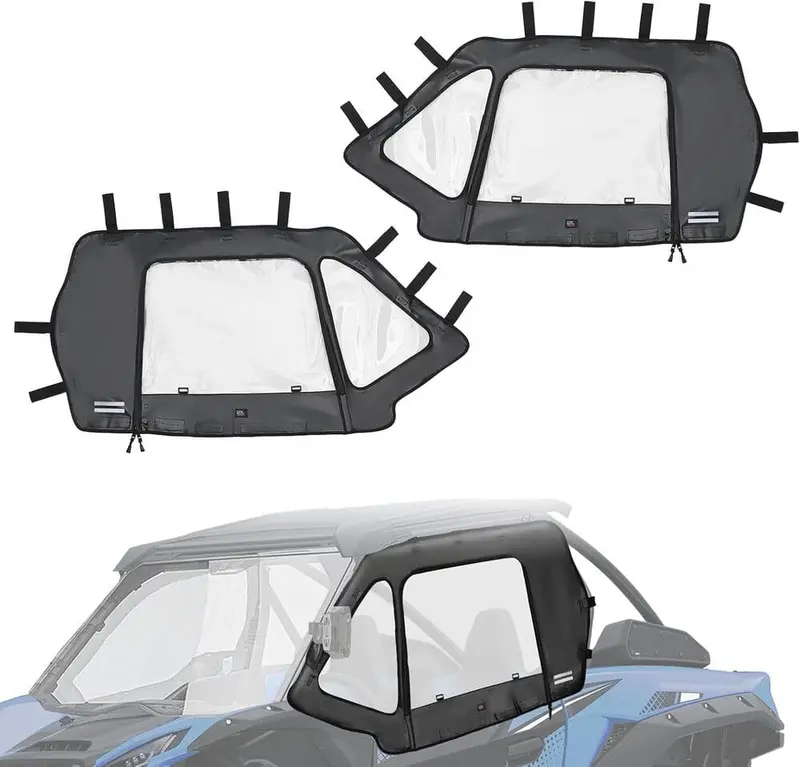 Kemimoto 2020+ Kawasaki Teryx 1000 Soft Upper Doors 1