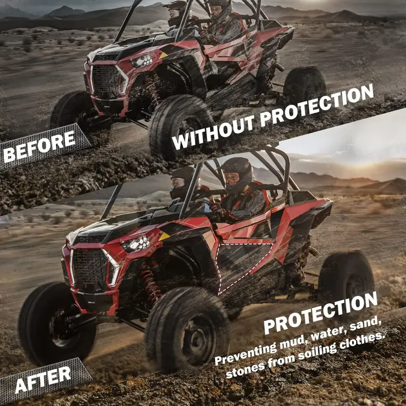 Kemimoto '21-'23 Polaris Rzr Xp 1000 Lower Door Panel Inserts 2