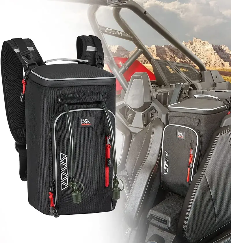Kemimoto '22 Yamaha Wolverine Rmax 2 Center Shoulder Console Bag 2
