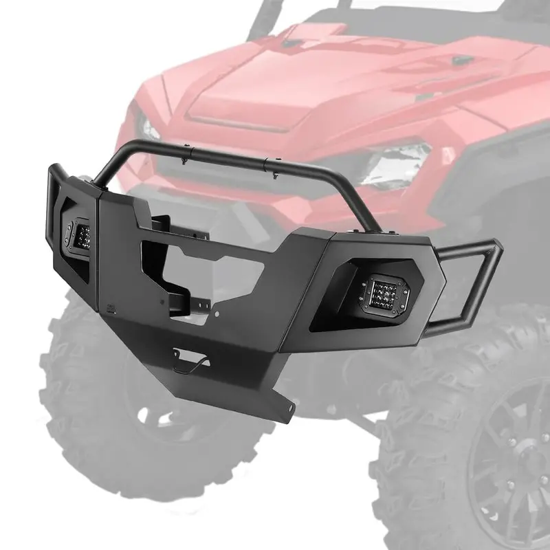 Kemimoto '23-'24 Honda Pioneer 1000-6 Utv Front Bumper With Lights 1