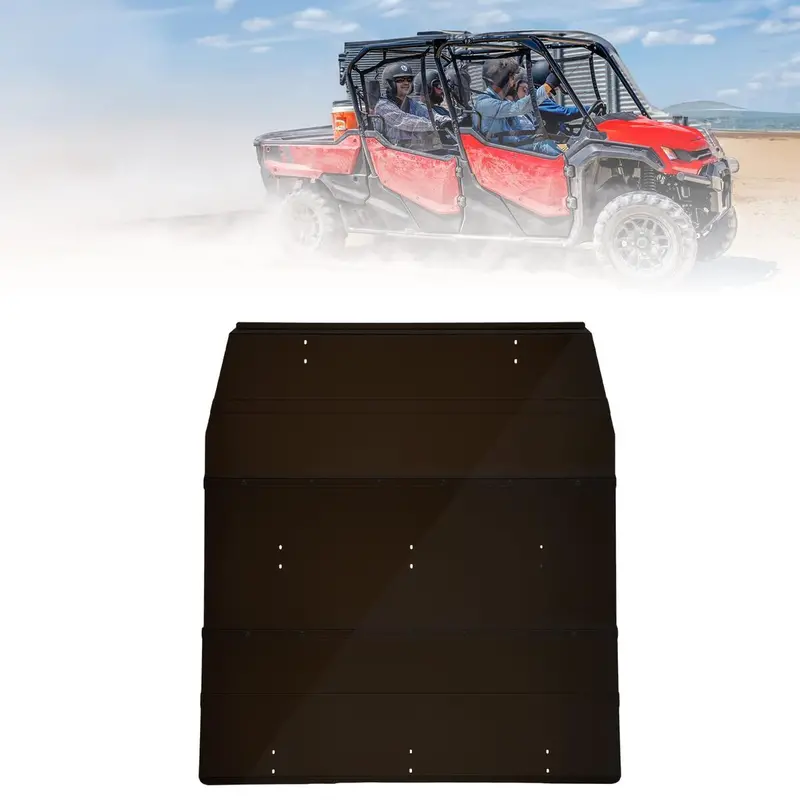 Kemimoto '23+ Honda Pioneer 1000-6 Hard Tinted Roof 1