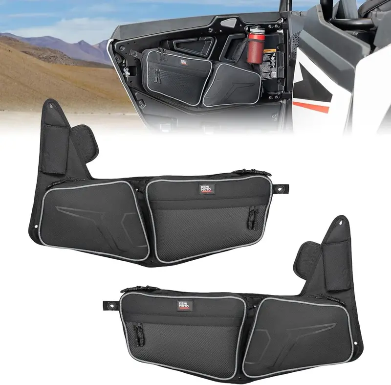Kemimoto '24-'25 Polaris Rzr Xp 1000/4 1000 Front Door Bag 1