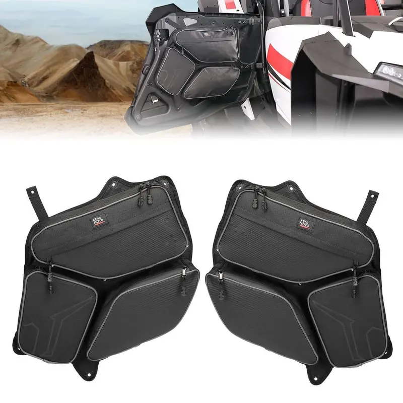 Kemimoto '24-'25 Polaris Rzr Xp 4 1000 Rear Door Pvc Tool Bag 1