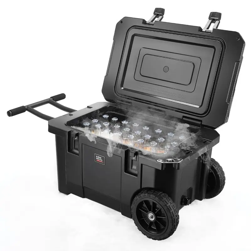 Kemimoto 45 Qt Portable Cooler With Wheels 1