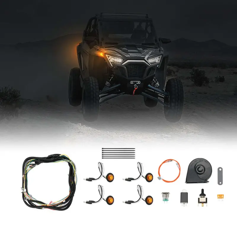 Kemimoto Can-Am Commander Max Utv Universal Turn Signal Kit 1