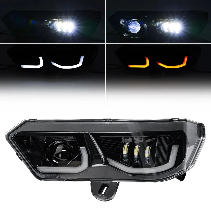 Kemimoto Can-Am Defender Hd 10/9/8/8/7/5 Led Headlights Assembly Kit 2