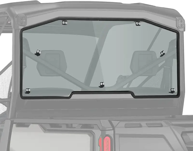 Kemimoto Can-Am Defender Hd 5/8/10/Max Rear Tinted Windshield 1