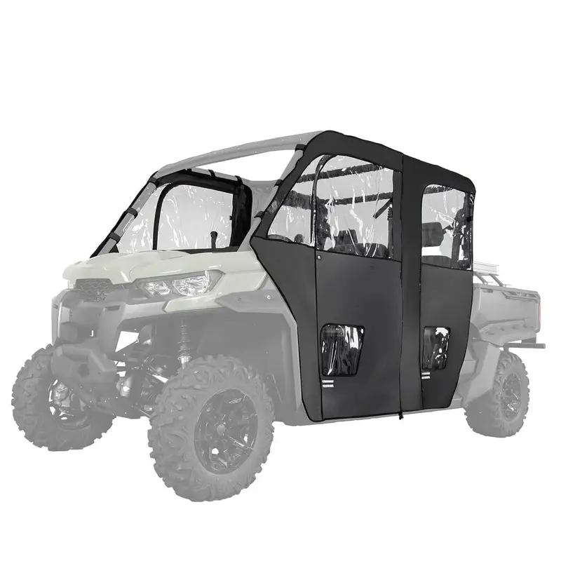Kemimoto Can-Am Defender Max Soft Cab Enclosure Doors 1