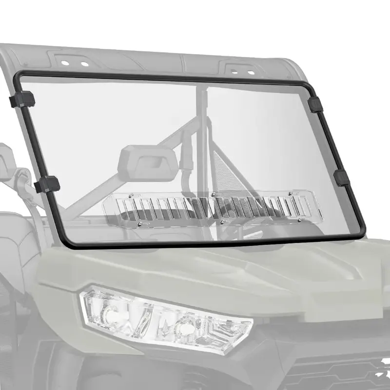 Kemimoto Can-Am Defender Rear & Front Vented Full Windshield 2