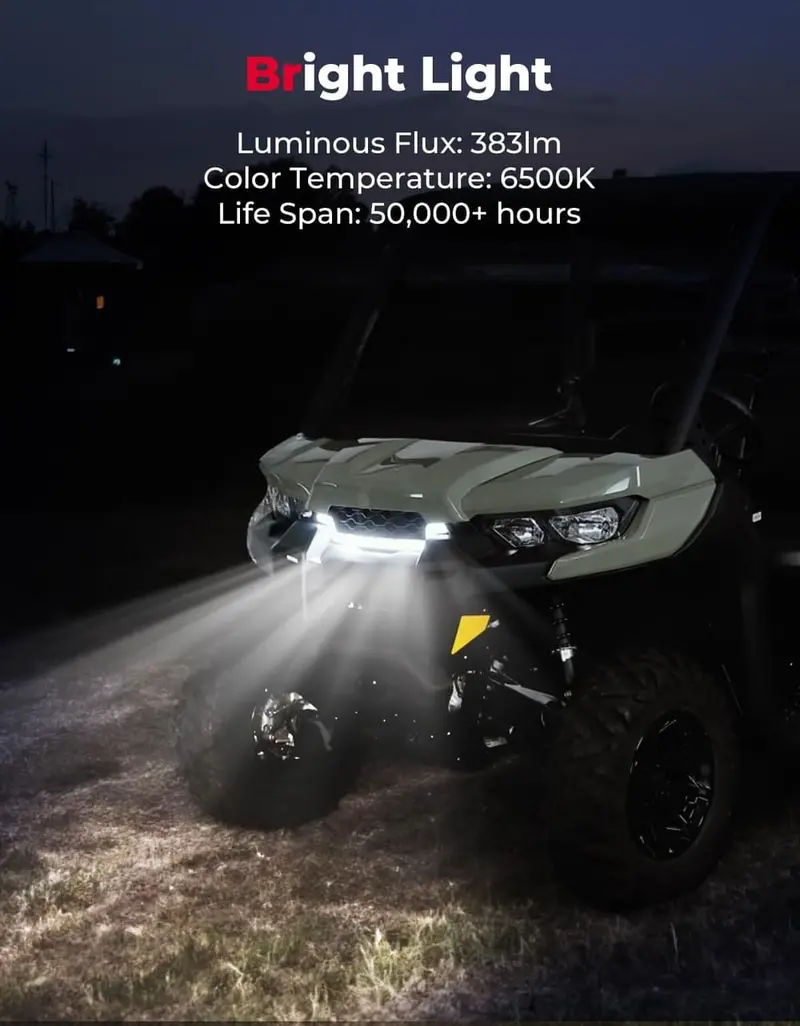 Kemimoto Can-Am Defender Utv Grille Light 2