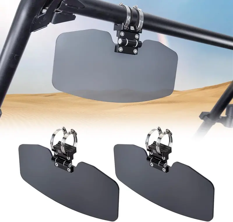Kemimoto Can Am Maverick 1.5"-2" Roll Bars Utv Sun Visor Side X Side W/Windshield 1