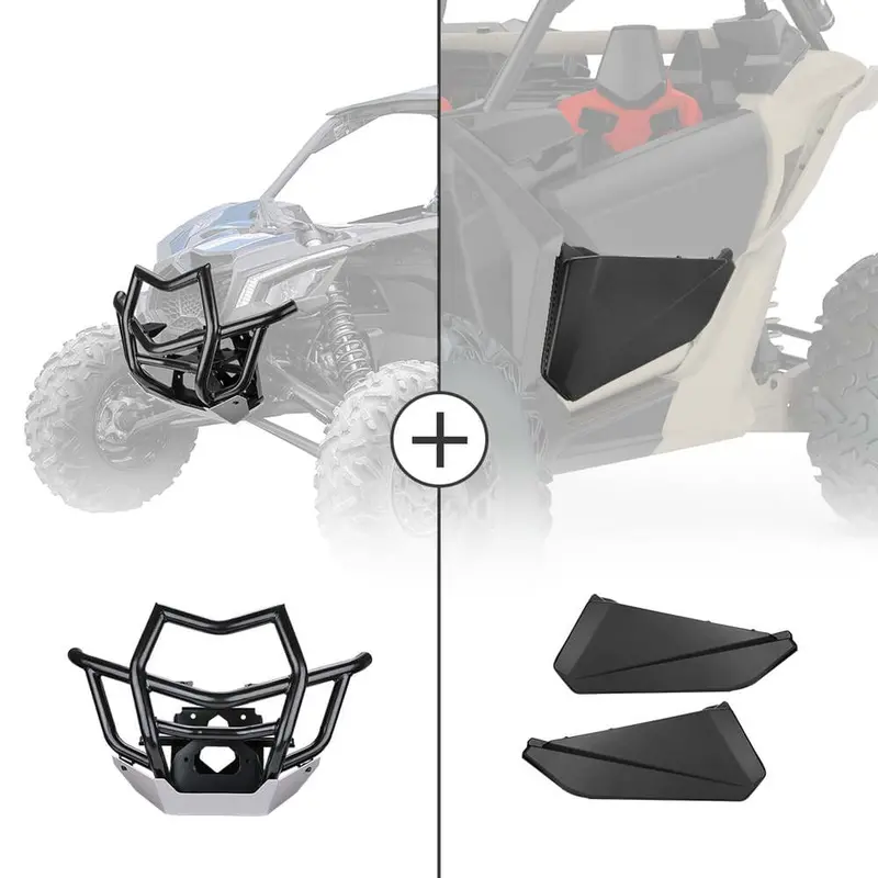 Kemimoto Can-Am Maverick X3 Front Bumpers & Lower Doors Panel 1