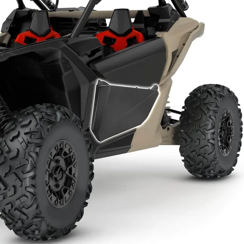 Kemimoto Can-Am Maverick X3 Front Lower Door Inserts & Center Storage Bag 2