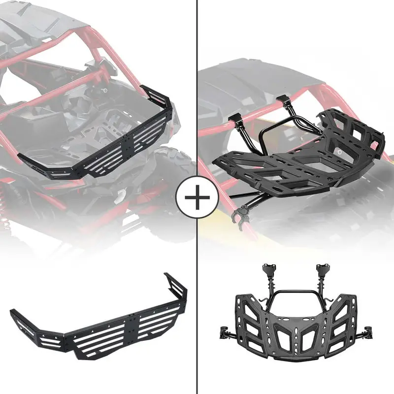 Kemimoto Can-Am Maverick X3 Linq Pivoting Rack & Rear Cargo 1