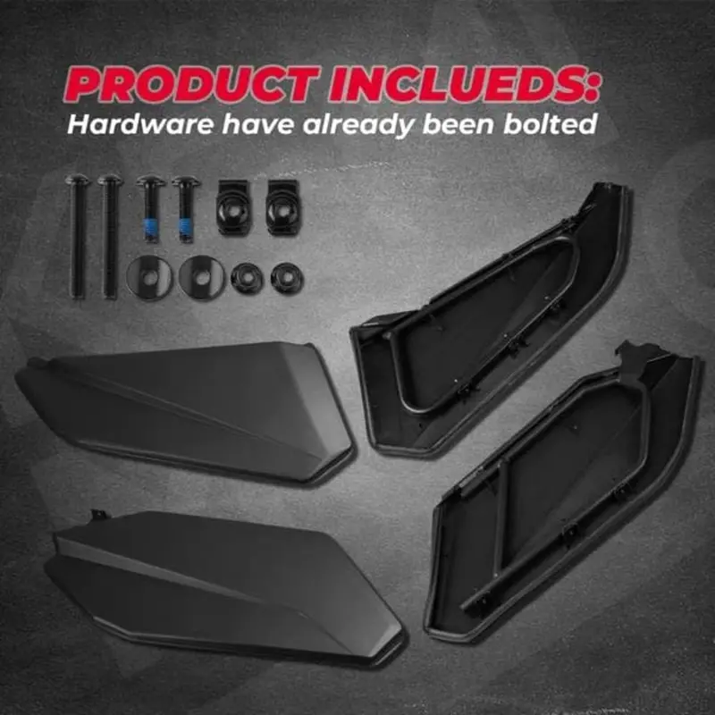 Kemimoto Can-Am Maverick X3 Max Lower Doors Panels Kit & Door Handle 2