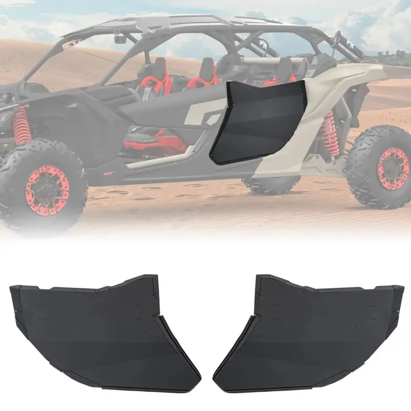 Kemimoto Can-Am Maverick X3 Max Rear Full Doors Aluminum 1