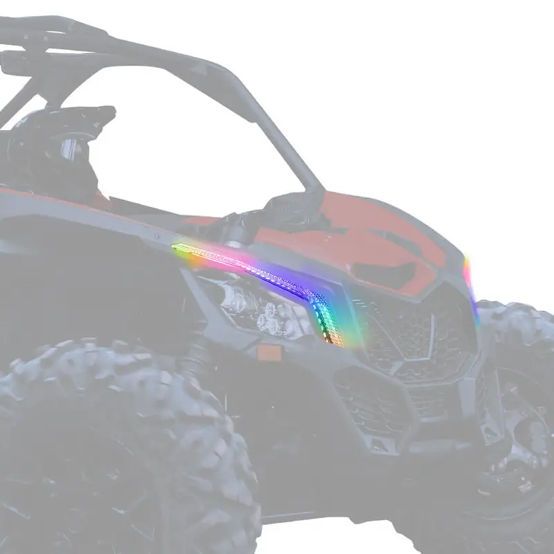 Kemimoto Can-Am Maverick X3/Max Rgb Fang Lights With App+Rf Remote Control 2