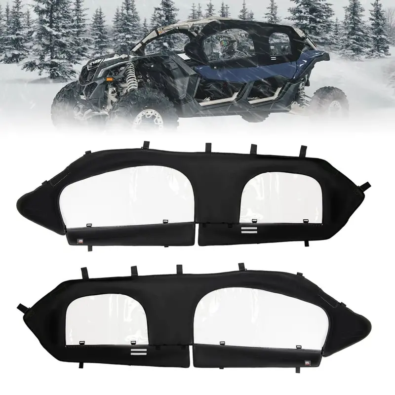 Kemimoto Can-Am Maverick X3 Max Soft Cab Enclosure & Lower Door Inserts 2
