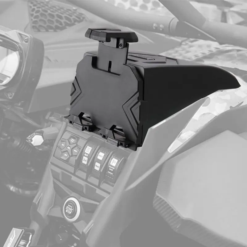 Kemimoto Can-Am Maverick X3 Max Tablet Holder & Front Door Strorage Bags 2