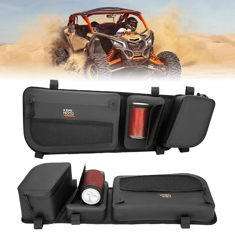 Kemimoto Can-Am Maverick X3/Max Update Water Repellent Door Bags 1