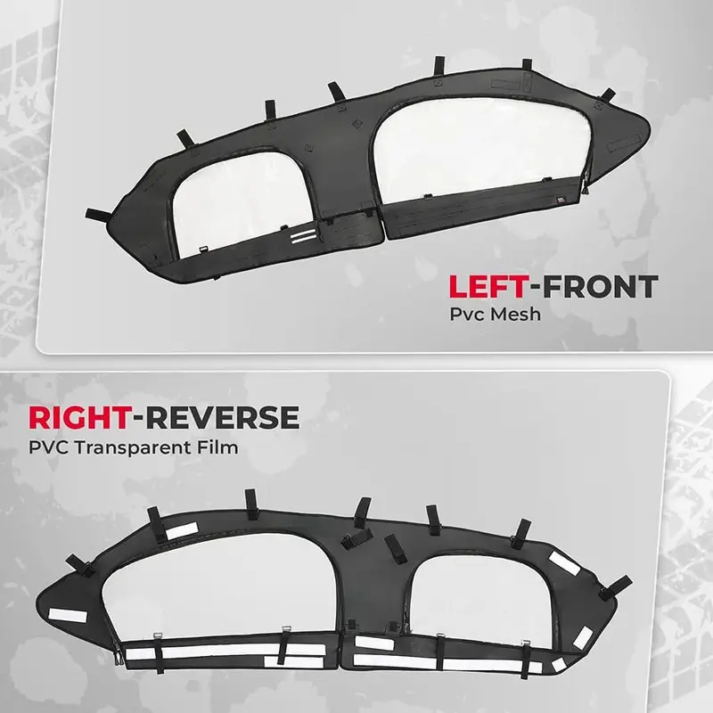 Kemimoto Can-Am Maverick X3/Max Windshield Set 8