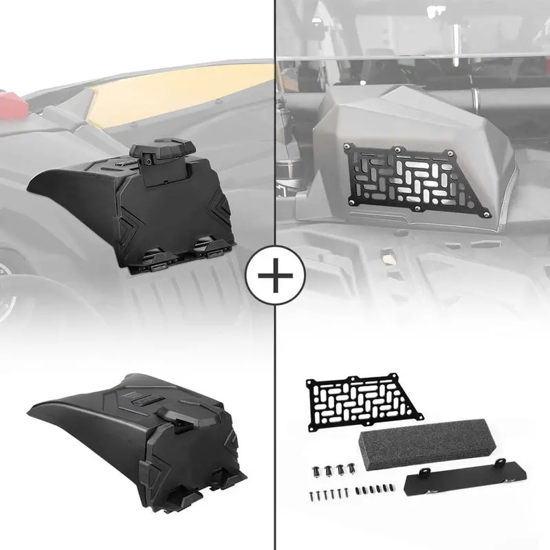 Kemimoto Can-Am Maverick X3 Navigation Storage Box Holder & Noise Reduction Kit 1