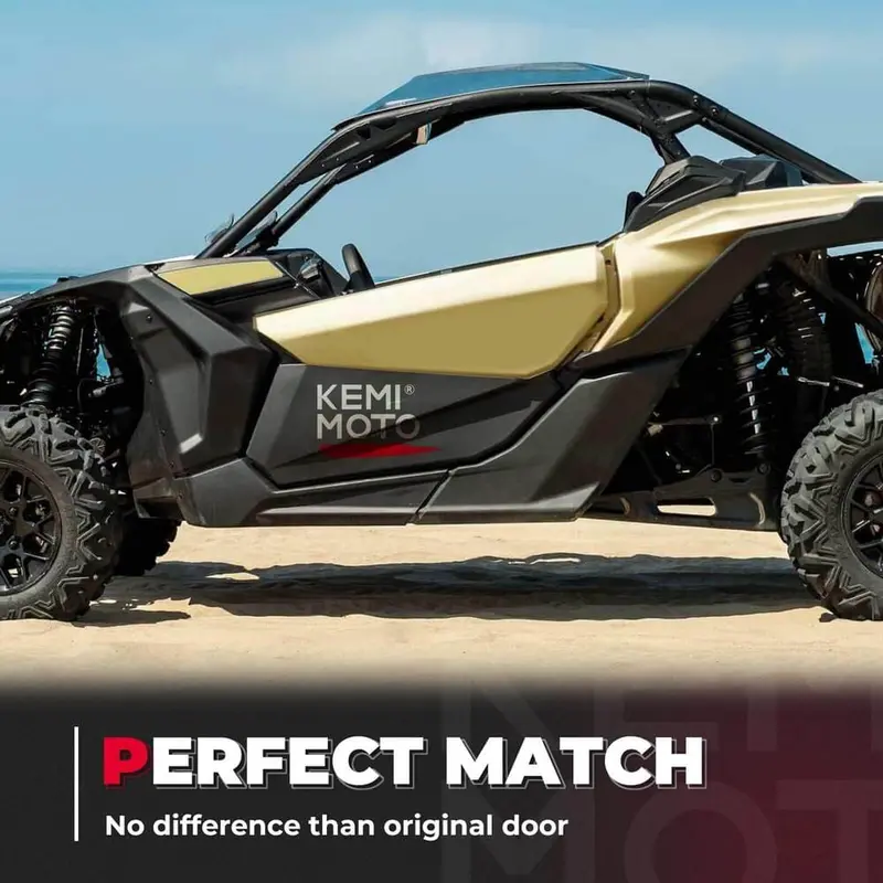 Kemimoto Can-Am Maverick X3 Noise Reduction Kit & Front Lower Door Inserts 2