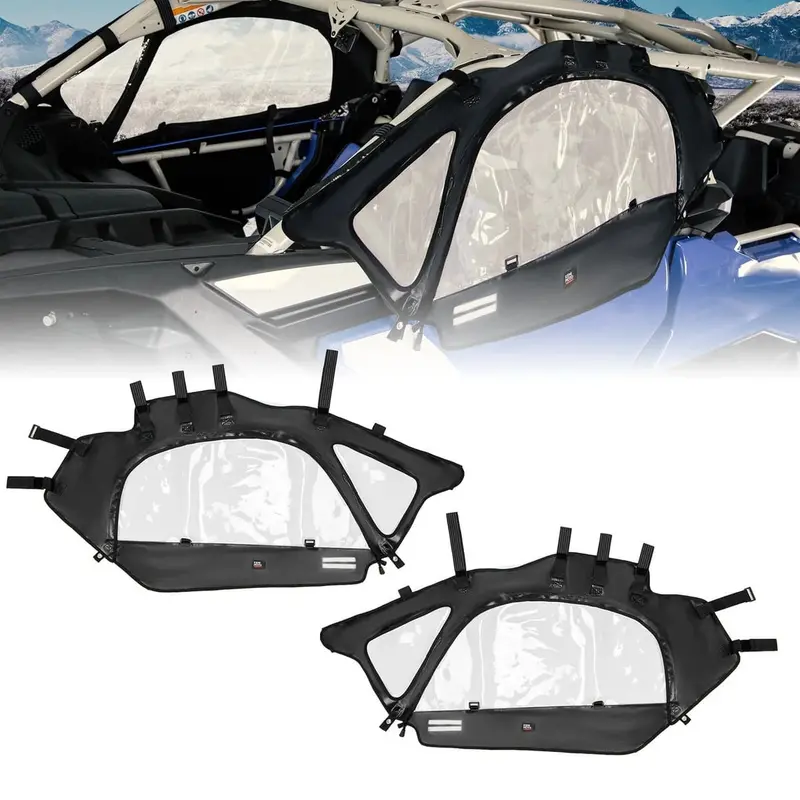 Kemimoto Can-Am Maverick X3 Soft Cab Enclosures & Rear Windshield 2