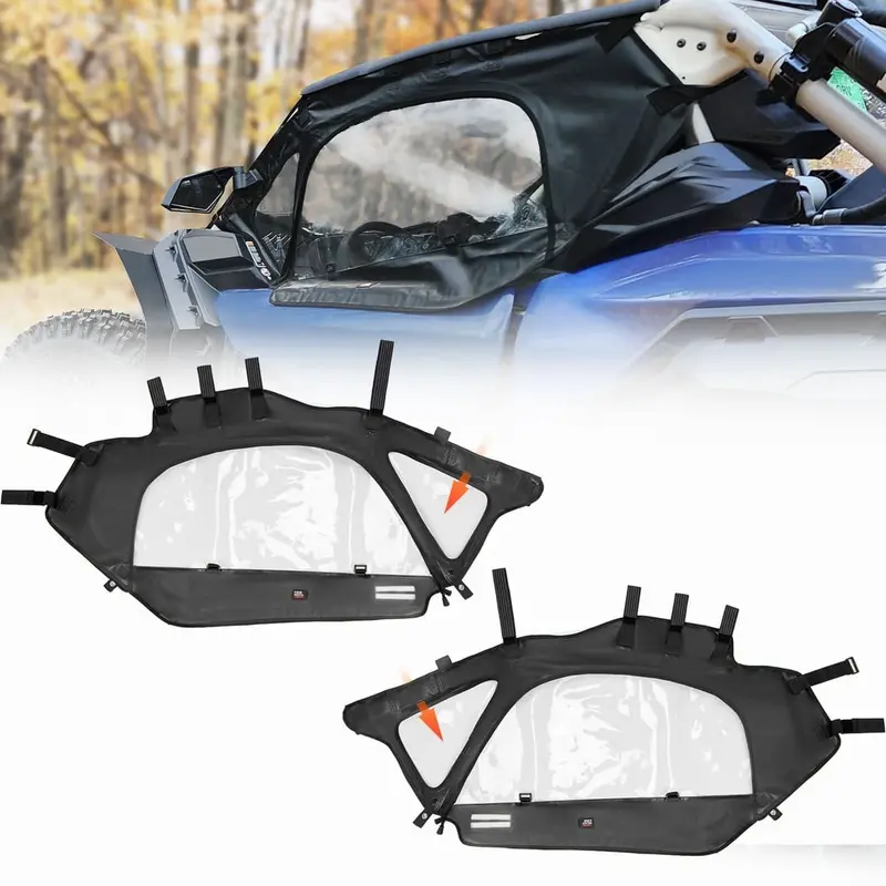 Kemimoto Can-Am Maverick X3 Soft Cab Upper Windows Enclosures 1