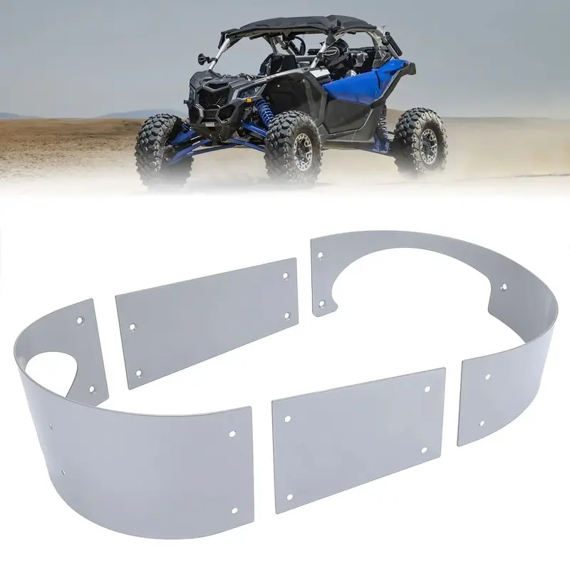 Kemimoto Can-Am Maverick X3 Stainless Steels Belt Inner Clutch Cover Guard 1