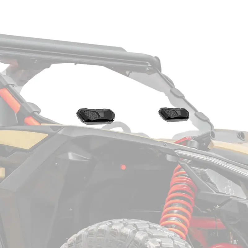 Kemimoto Can Am Maverick X3 Utv Polycarbonate Windshield Vent Kit 1