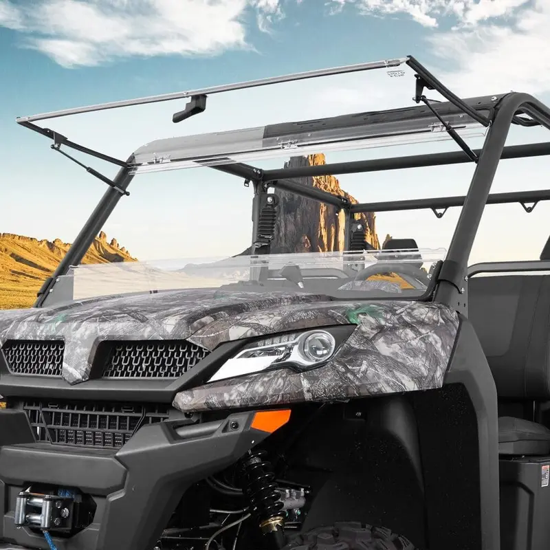 Kemimoto Cf Moto Uforce 1000/1000Xl Flip & Rear Windshield 2