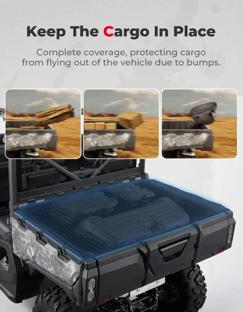 Kemimoto Cf Moto Uforce 1000 Soft Cargo Bed Cover 2