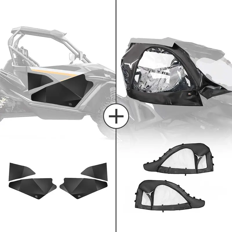 Kemimoto Cf Moto Zforce 950 Lower Doors Inserts & Soft Cab Enclosures 1