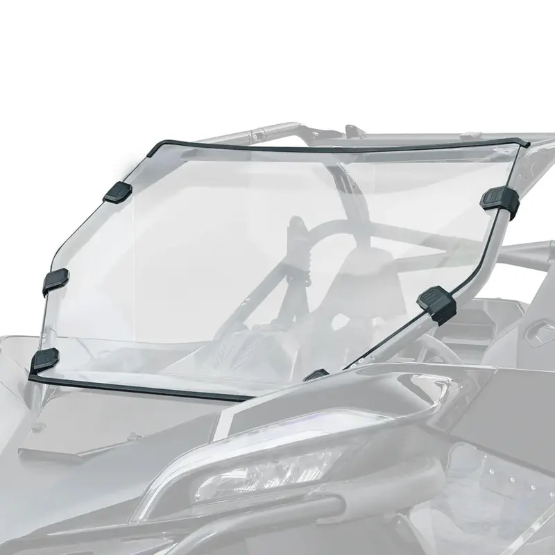 Kemimoto Cf Moto Zforce 950 Scratch Resistant Full Windshield 1