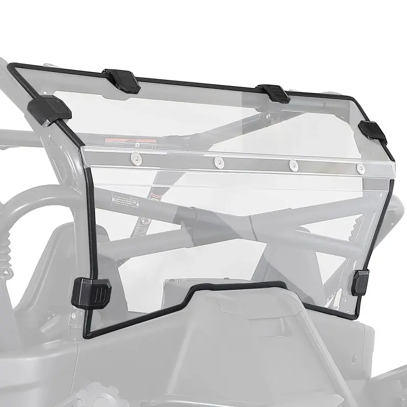 Kemimoto Cf Moto Zforce 950 Scratch Resistant Rear Windshield 1