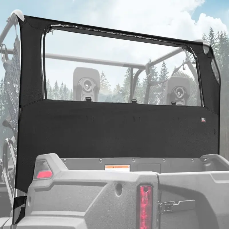 Kemimoto Honda Pioneer 700-4 Open Window Fabric Rear Panel 1