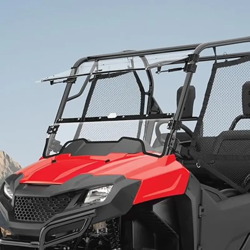 Kemimoto Honda Pioneer 700 Utv 3-In-1 Flip Windshield 1