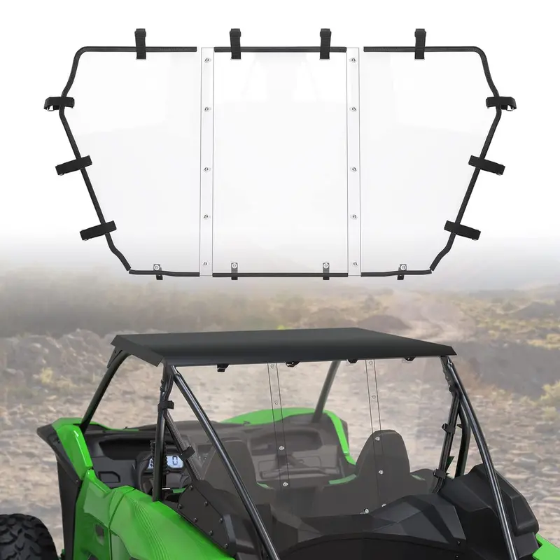 Kemimoto Kawasaki Teryx Krx 1000 Pc Rear Windshield 1