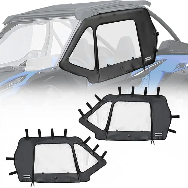 Kemimoto Kawasaki Teryx Krx 1000 Soft Cab Enclosures Upper Doors 1