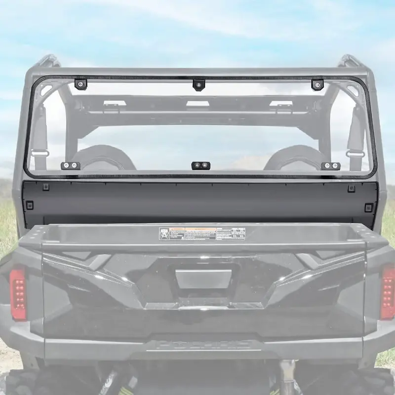 Kemimoto Polaris General Xp 4 1000 Soft Cab Enclosure & Rear Windshield 2