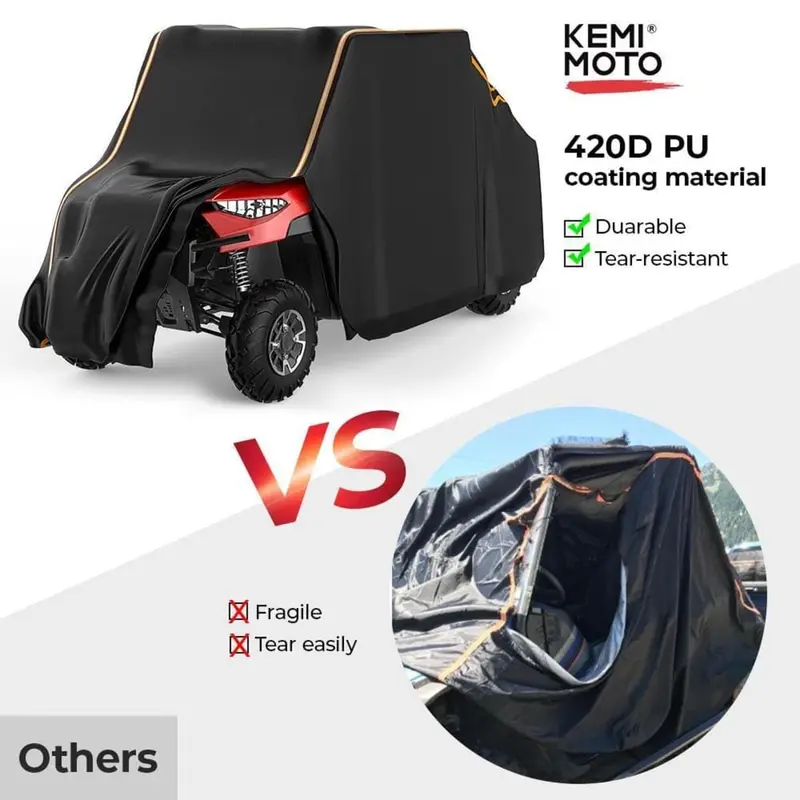 Kemimoto Polaris Ranger 4-Seat 420D Waterproof Cover 1
