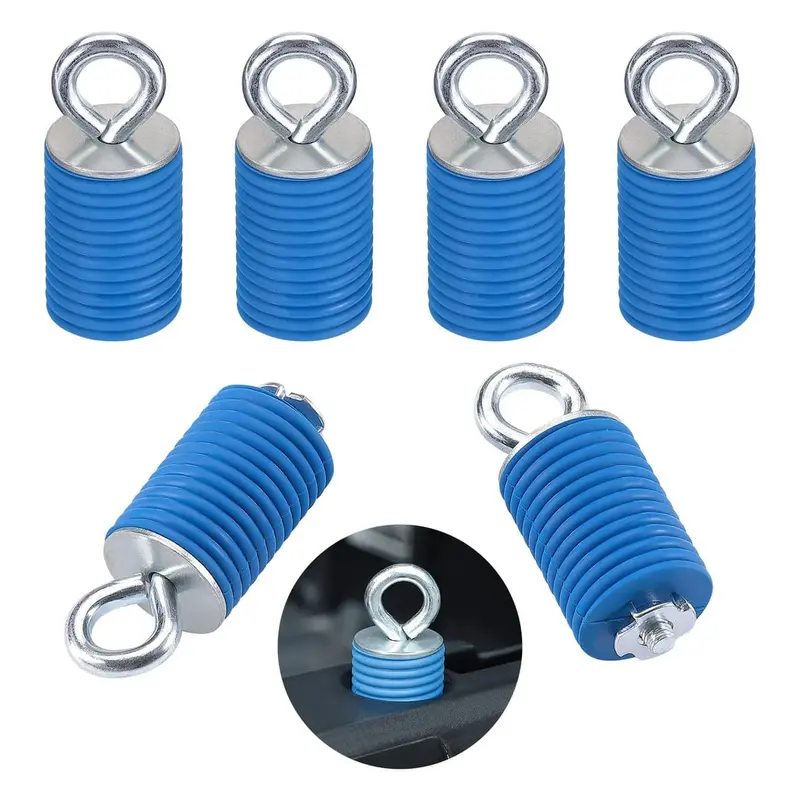 Kemimoto Polaris Ranger 570 1-7/16" Hole Tie Down Anchors - 6 Pcs 1