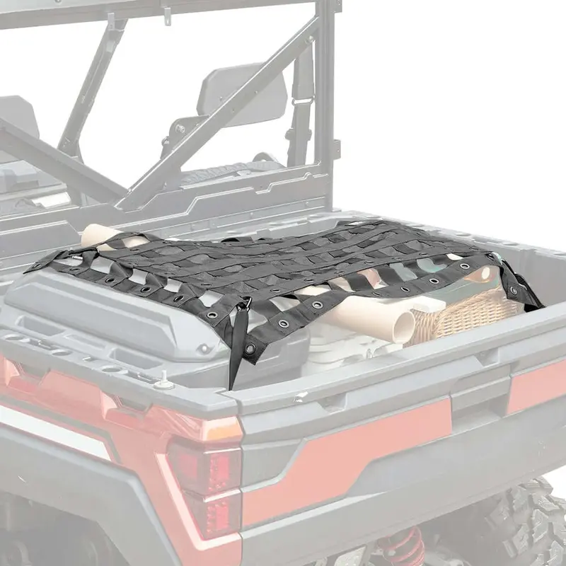 Kemimoto Polaris Ranger Heavy Duty Utv Bed Cargo Net 1