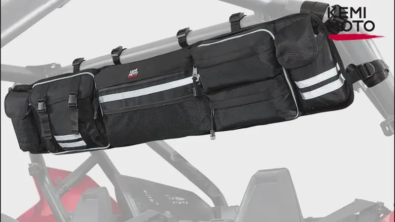 Kemimoto Polaris Ranger/Rzr Universal Utv Roll Cage Organizer 2